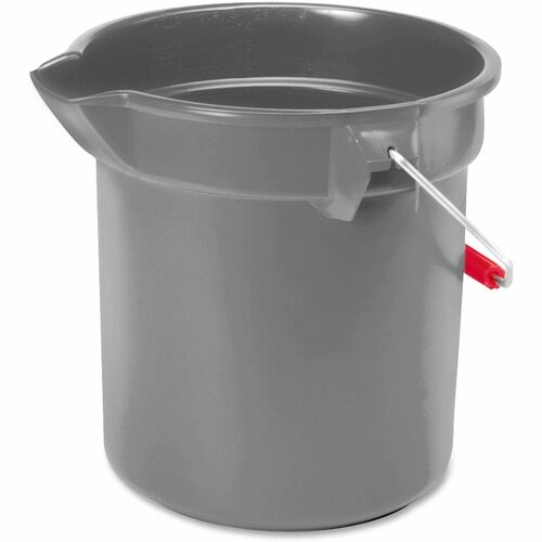Rubbermaid Commercial RCP296300GY Brute 10-quart Utility Bucket