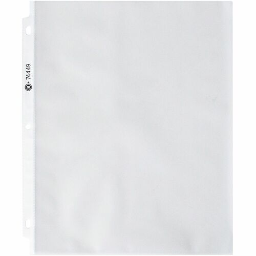 Business Source BSN74449 Nonglare Top-loading Sheet Protectors