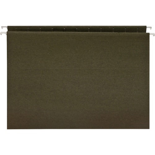 Business Source BSN26528 Letter Recycled Hanging Folder
