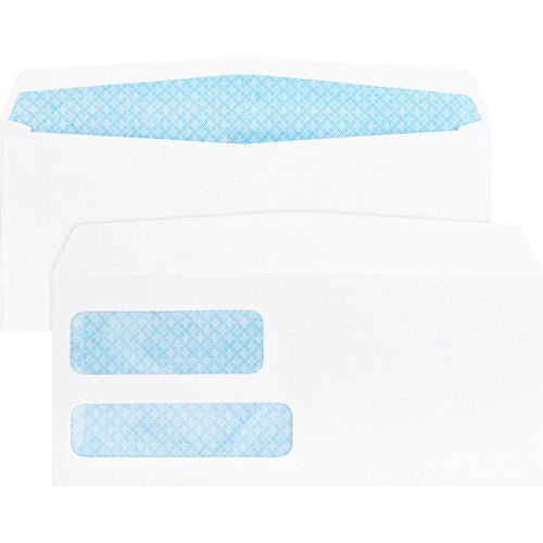 Business Source BSN36680 No. 9 Double Window Invoice Envelopes
