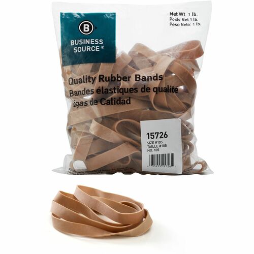 Business Source BSN15726 Quality Rubber Bands