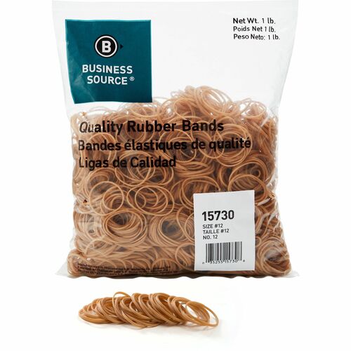 Business Source BSN15730 Quality Rubber Bands
