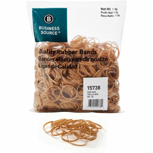 Business Source BSN15738 Quality Rubber Bands