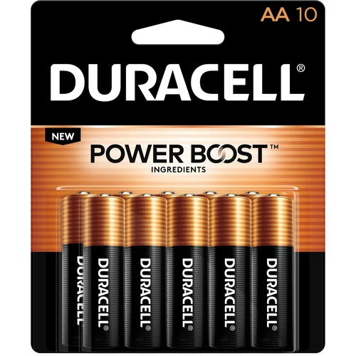 Duracell DURMN1500B10Z Coppertop Alkaline AA Batteries