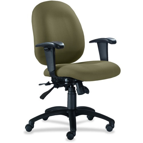 9 to 5 Seating NTF1760R1A4112 Logic 1760 Mid-Back Task Chair with Arms