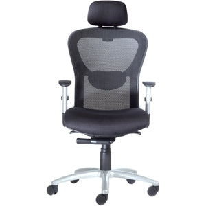 9 to 5 Seating NTF1580Y2A8B116 Strata 1580 High-Back Mesh Task Chair with Headrest