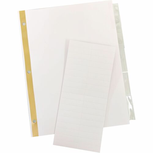 Business Source BSN16477 Tear-resistant Clear Tab Index Dividers