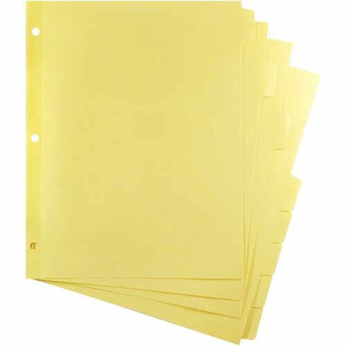 Business Source BSN16481 Mylar-reinforced Plain Tab Indexes