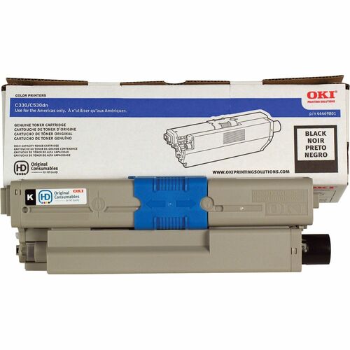 Oki OKI44469801 Toner Cartridge - Led - 3500 Page - 6 / Each