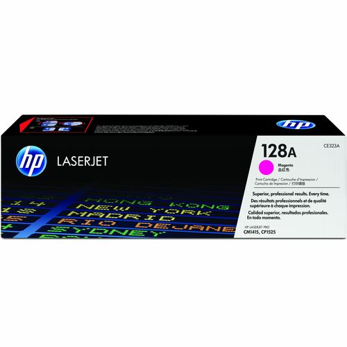 HP HEWCE323A 128A (CE323A) Original Laser Toner Cartridge - Single Pack - Magenta - 1 Each