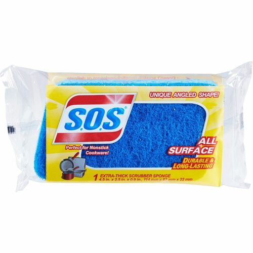 S.O.S CLO91017 All-Surface Scrubber Sponge