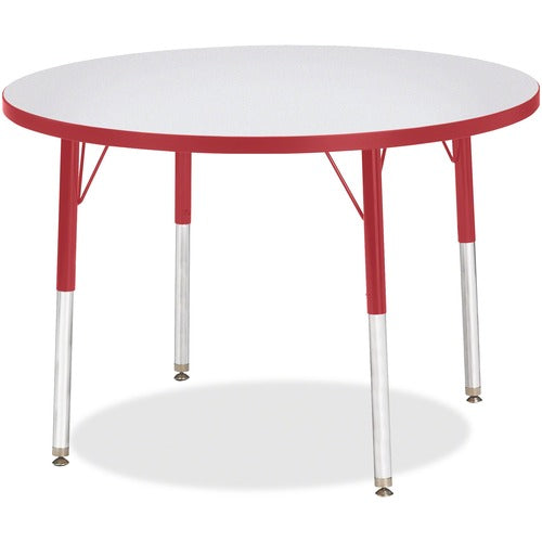 Jonti-Craft JNT6488JCA008 Berries Adult Height Color Edge Round Table