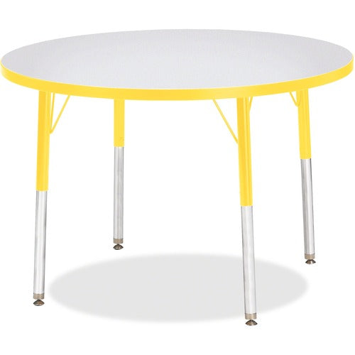 Jonti-Craft JNT6488JCA007 Berries Adult Height Color Edge Round Table