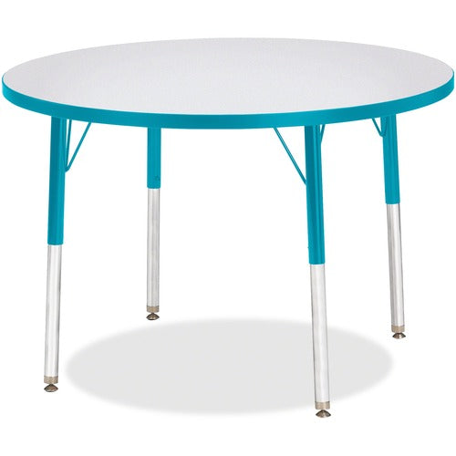 Jonti-Craft JNT6488JCA005 Berries Adult Height Color Edge Round Table