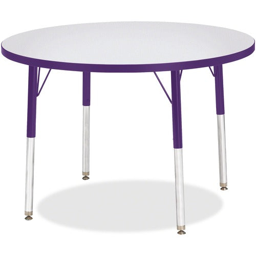Jonti-Craft JNT6488JCA004 Berries Adult Height Color Edge Round Table