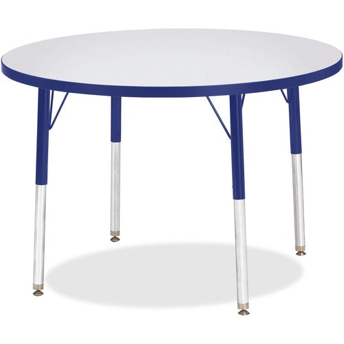 Jonti-Craft JNT6488JCA003 Berries Adult Height Color Edge Round Table