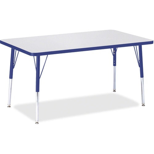 Jonti-Craft JNT6473JCA003 Berries Adult Height Color Edge Rectangle Table