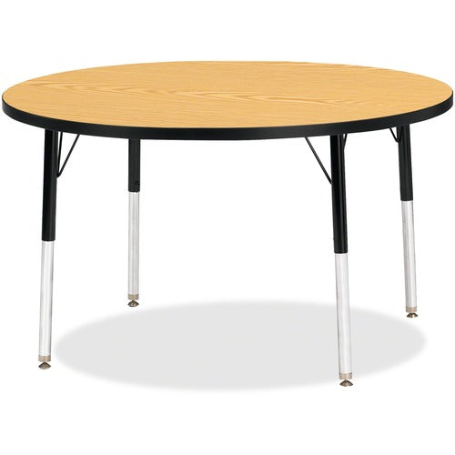 Jonti-Craft JNT6468JCE210 Berries Elementary Height Color Top Round Table