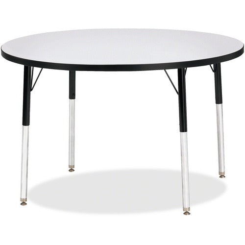Jonti-Craft JNT6468JCA180 Berries Adult Height Color Edge Round Table