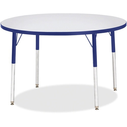 Jonti-Craft JNT6468JCA003 Berries Adult Height Color Edge Round Table