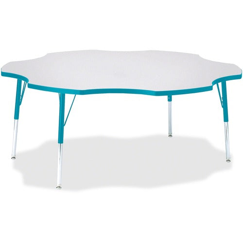 Jonti-Craft JNT6458JCA005 Berries Prism Six-Leaf Student Table