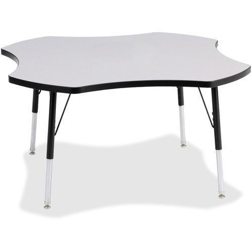 Jonti-Craft JNT6453JCA180 Berries Prism Four-Leaf Student Table