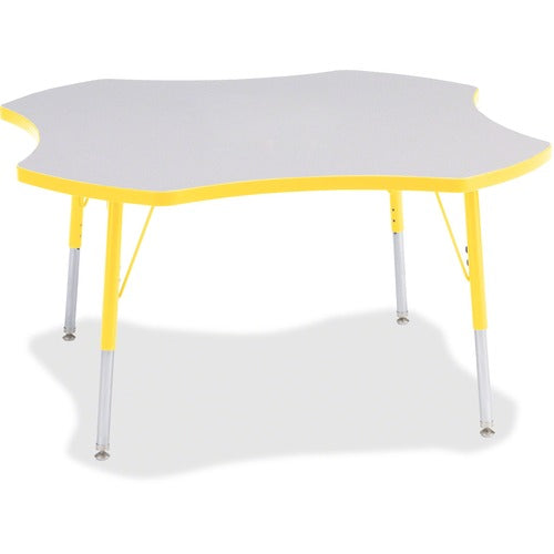 Jonti-Craft JNT6453JCA007 Berries Prism Four-Leaf Student Table