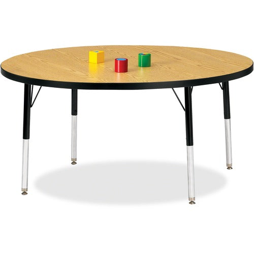 Jonti-Craft JNT6433JCE210 Berries Elementary Height Color Top Round Table