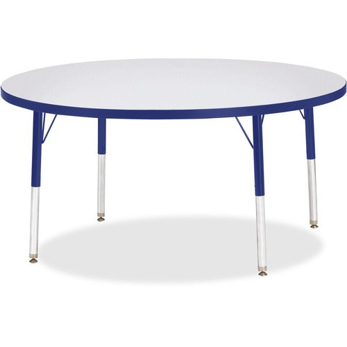 Jonti-Craft JNT6433JCE003 Berries Elementary Height Color Edge Round Table