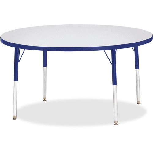 Jonti-Craft JNT6433JCA003 Berries Adult Height Color Edge Round Table
