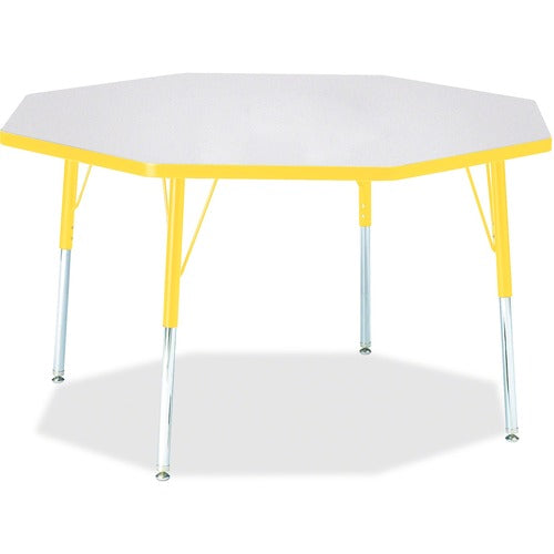 Jonti-Craft JNT6428JCA007 Berries Adult Height Color Edge Octagon Table