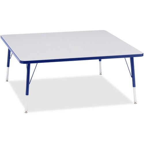 Jonti-Craft JNT6418JCE003 Berries Elementary Height Color Edge Square Table