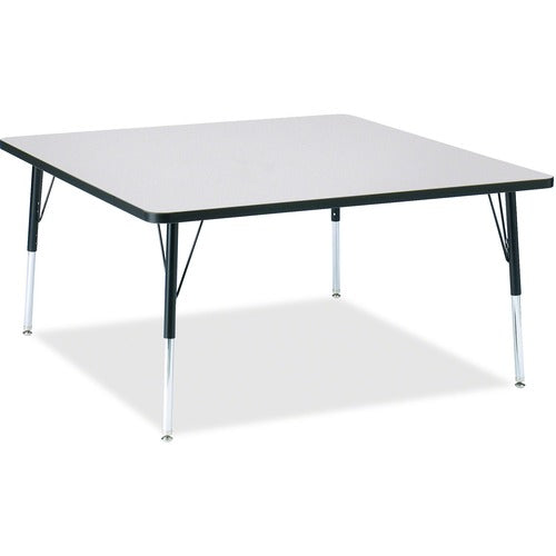 Jonti-Craft JNT6418JCA180 Berries Adult Height Prism Color Edge Square Table