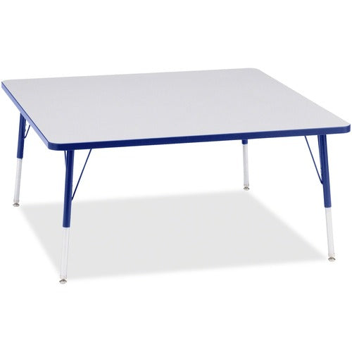 Jonti-Craft JNT6418JCA003 Berries Adult Height Prism Color Edge Square Table
