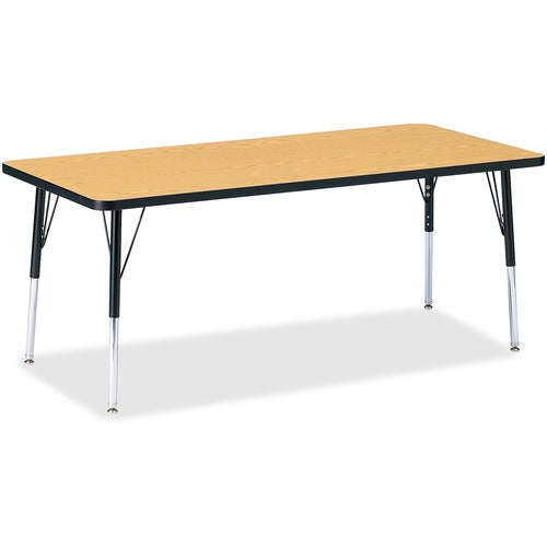 Jonti-Craft JNT6413JCE210 Berries Elementary Height Color Top Rectangle Table