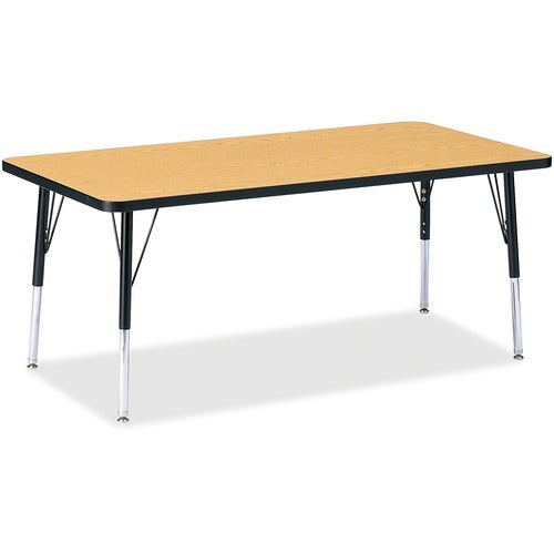 Jonti-Craft JNT6408JCE210 Berries Elementary Height Color Top Rectangle Table