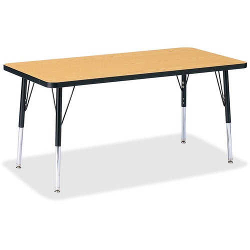 Jonti-Craft JNT6403JCE210 Berries Elementary Oak Laminate Rectangle Table