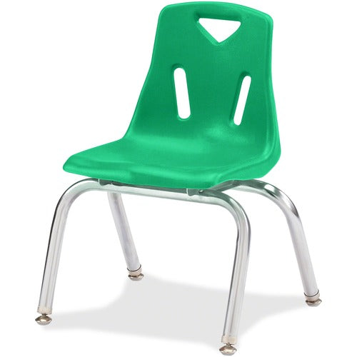 Jonti-Craft JNT8142JC1119 Berries Plastic Chairs with Chrome-Plated Legs
