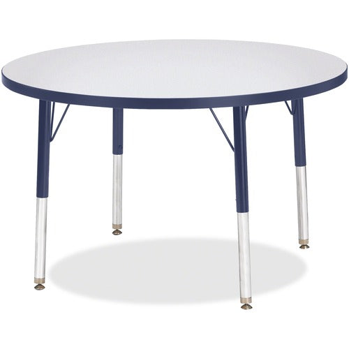 Jonti-Craft JNT6488JCE112 Berries Elementary Height Color Edge Round Table