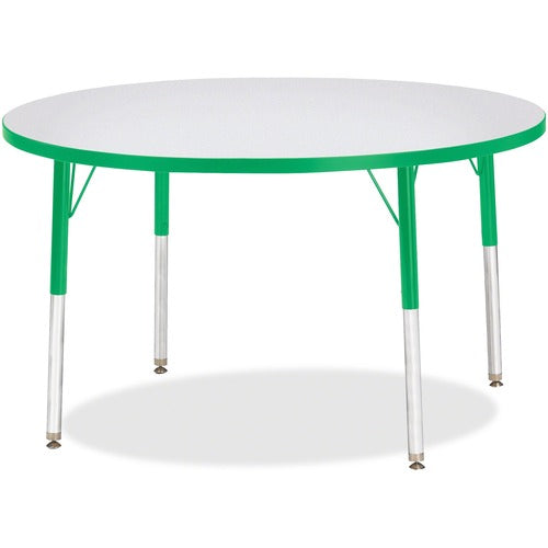 Jonti-Craft JNT6468JCE119 Berries Elementary Height Color Edge Round Table