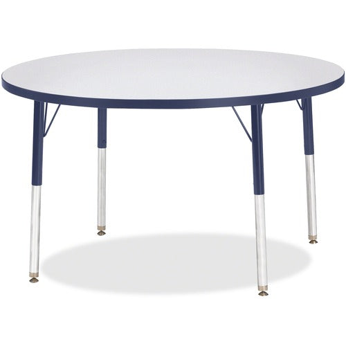 Jonti-Craft JNT6468JCE112 Berries Elementary Height Color Edge Round Table