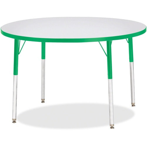 Jonti-Craft JNT6468JCA119 Berries Adult Height Color Edge Round Table
