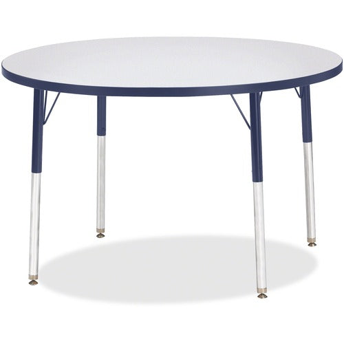 Jonti-Craft JNT6468JCA112 Berries Adult Height Color Edge Round Table