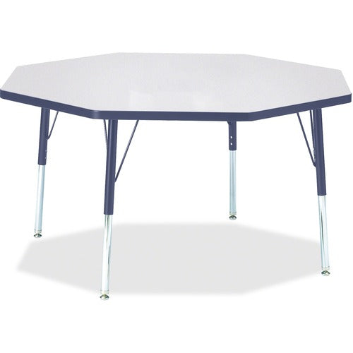 Jonti-Craft JNT6428JCE112 Berries Elementary Height Color Edge Octagon Table