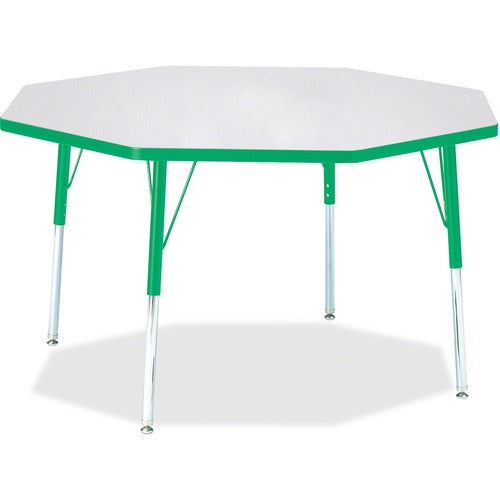 Jonti-Craft JNT6428JCA119 Berries Adult Height Color Edge Octagon Table