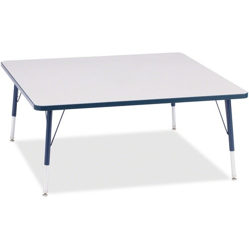 Jonti-Craft JNT6418JCE112 Berries Elementary Height Color Edge Square Table