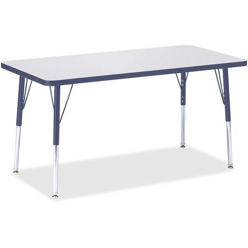 Jonti-Craft JNT6403JCA112 Berries Adult Height Color Edge Rectangle Table