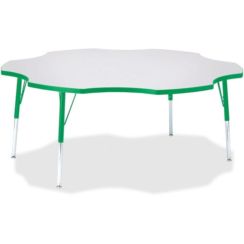 Jonti-Craft JNT6458JCA119 Berries Prism Six-Leaf Student Table