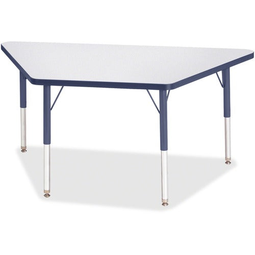 Jonti-Craft JNT6438JCE112 Berries Elementary Height Prism Edge Trapezoid Table