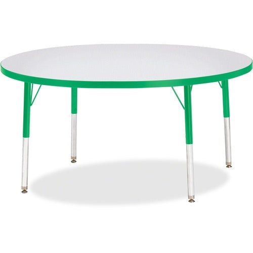 Jonti-Craft JNT6433JCE119 Berries Elementary Height Color Edge Round Table